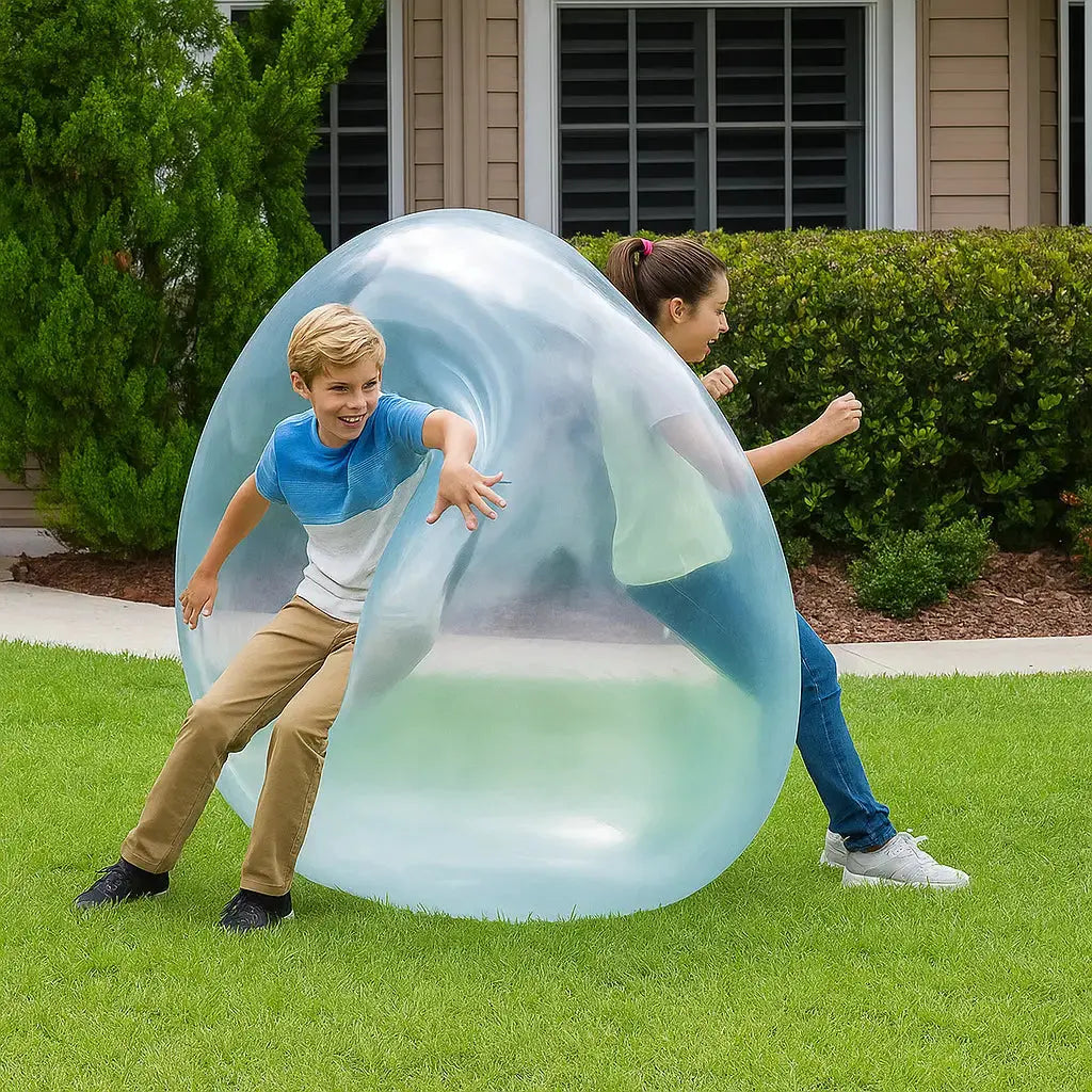 Balle Gonflable Élastique en TPR pour Enfants – Intérieur et Extérieur