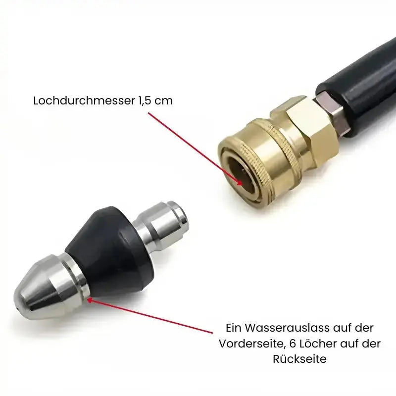 HydroBlast™ – Nettoyeur haute pression à propulsion hydraulique pour un nettoyage puissant [50 % de réduction]