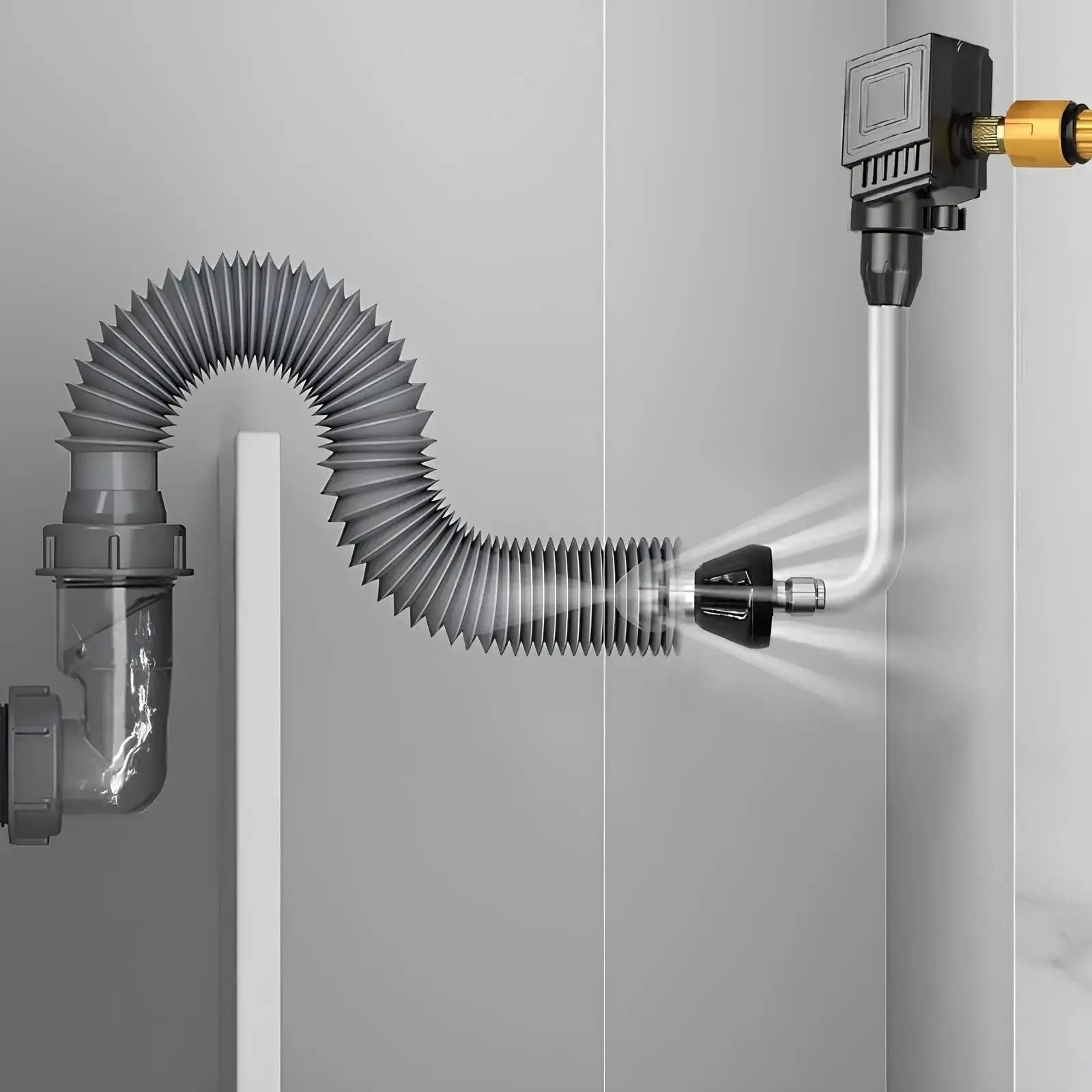 HydroBlast™ – Nettoyeur haute pression à propulsion hydraulique pour un nettoyage puissant [50 % de réduction]