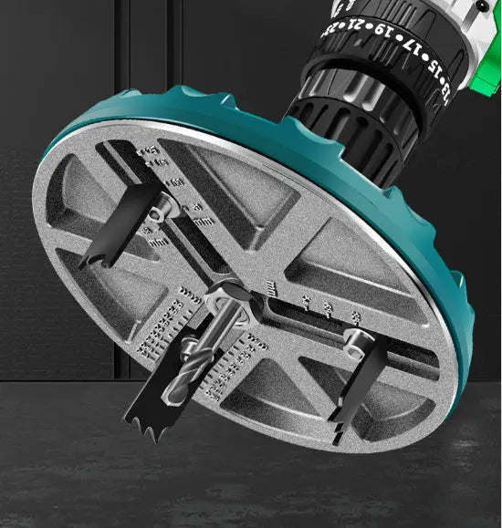 DrillBlade™ – Scie Cloche de Précision avec Lame Triple en Nylon & Alliage Zinc-Alu [50 % de Réduction]