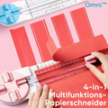 Coupe-Papier 4-en-1 Pliable pour Loisirs Créatifs et DIY
