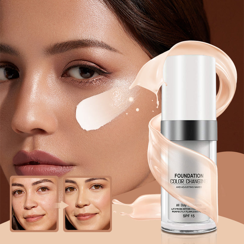 Fond de Teint Adaptatif SPF 30 – Hydratant, Longue Tenue & Résistant à l'Eau