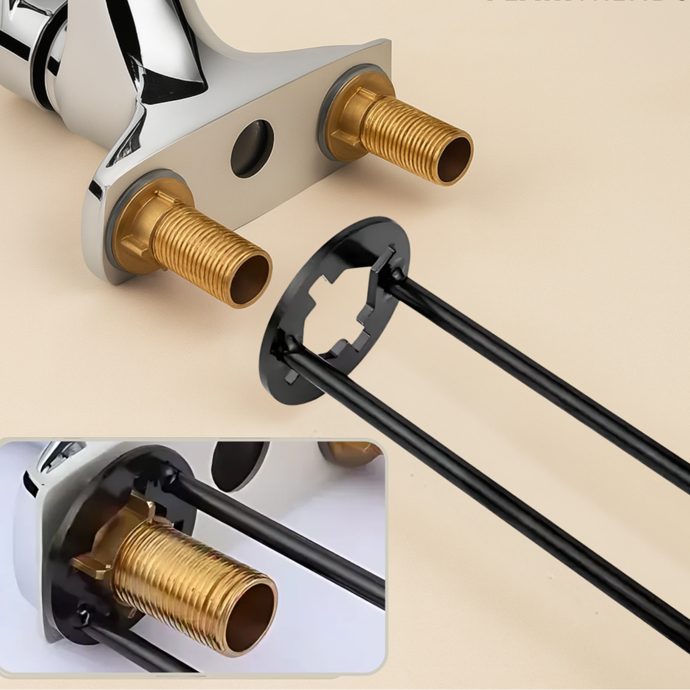 Clé de Plomberie Rotative 360° pour Espaces Difficiles d'Accès