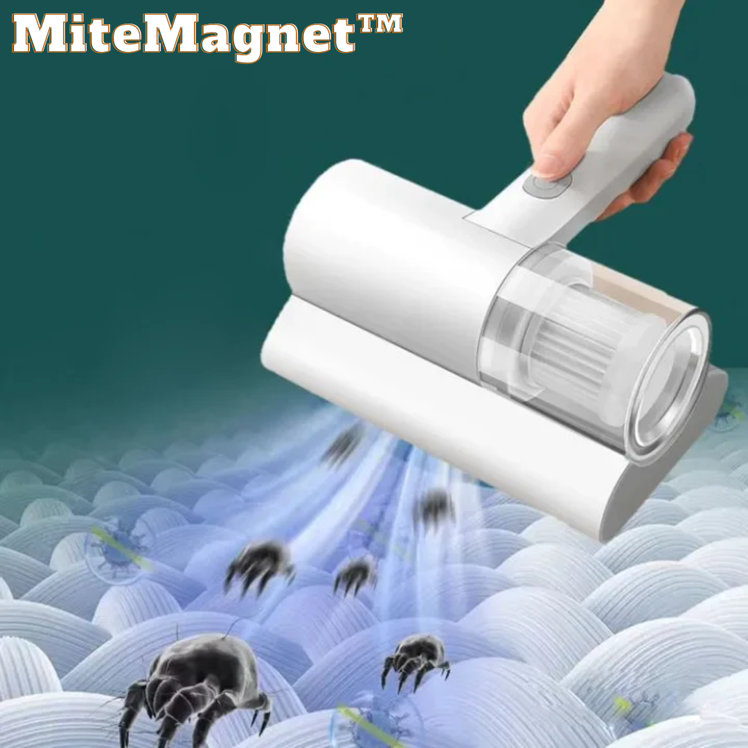 MiteMagnet™ – Éliminateur efficace d’acariens et de poussière avec fonction d’aspiration [50 % de réduction]
