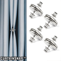 Clips Magnétiques pour Rideaux – Fermeture Anti-Lumière (Lot de 8)