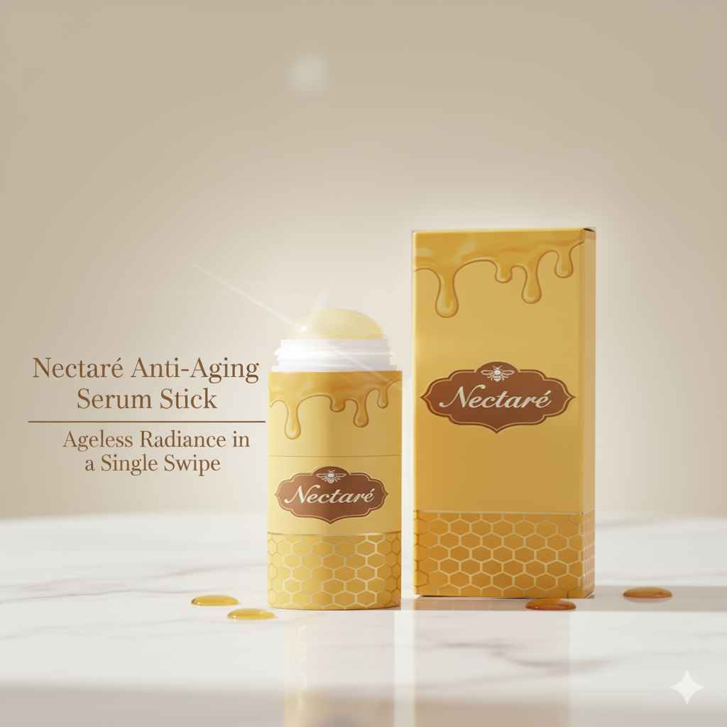 Stick Sérum Anti-Âge Hydratant – Soin Visage Anti-Rides Format Stick