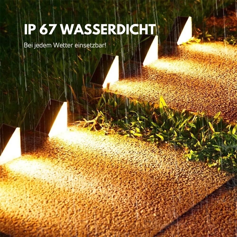 GlowSteps™ – Illuminez Vos Nuits avec des Lumières d’Escalier Élégantes pour l’Extérieur [1 + 1 Gratuit]