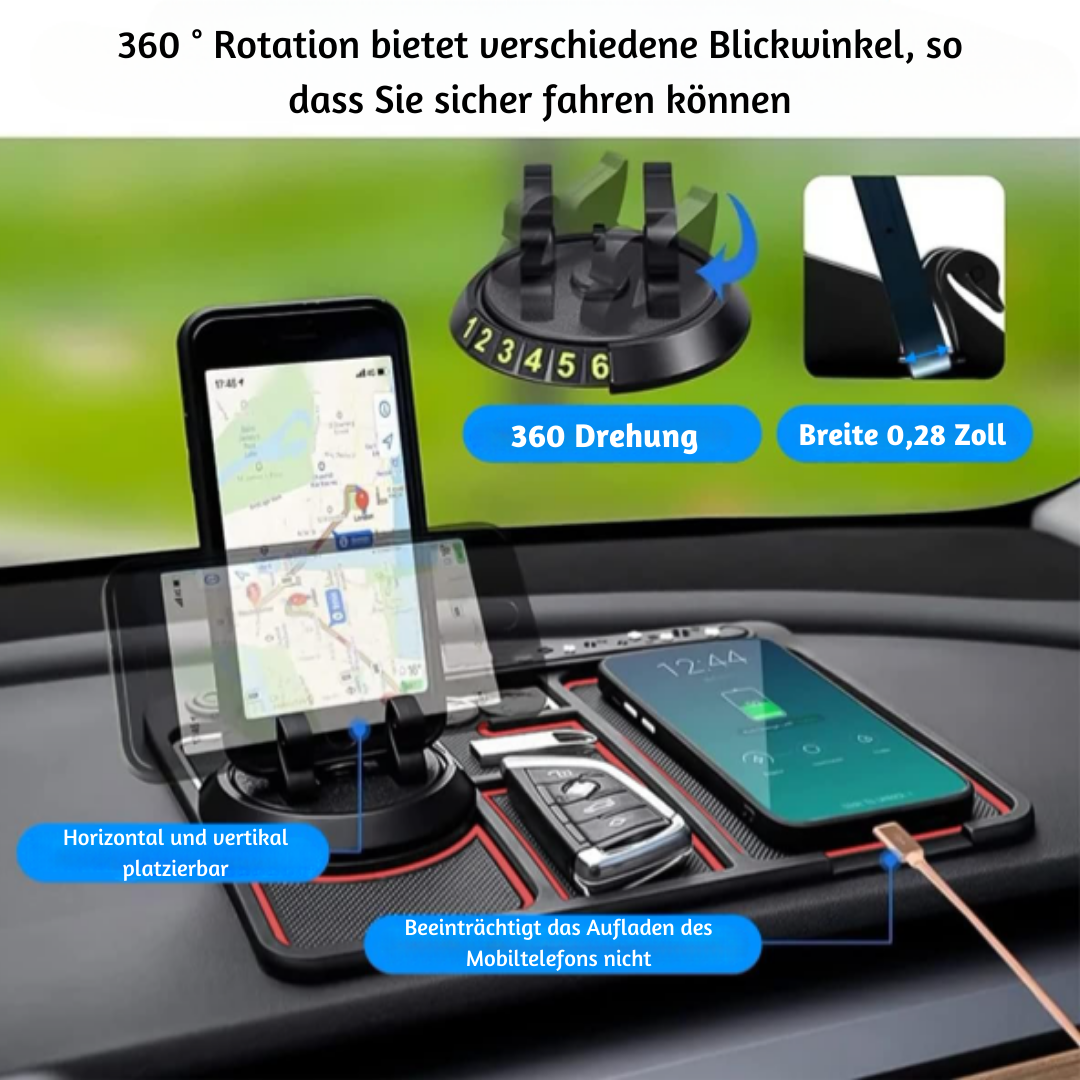 DashMat™ – Tapis Antidérapant pour Téléphone pour un Rangement Sécurisé dans la Voiture [50 % de Réduction]