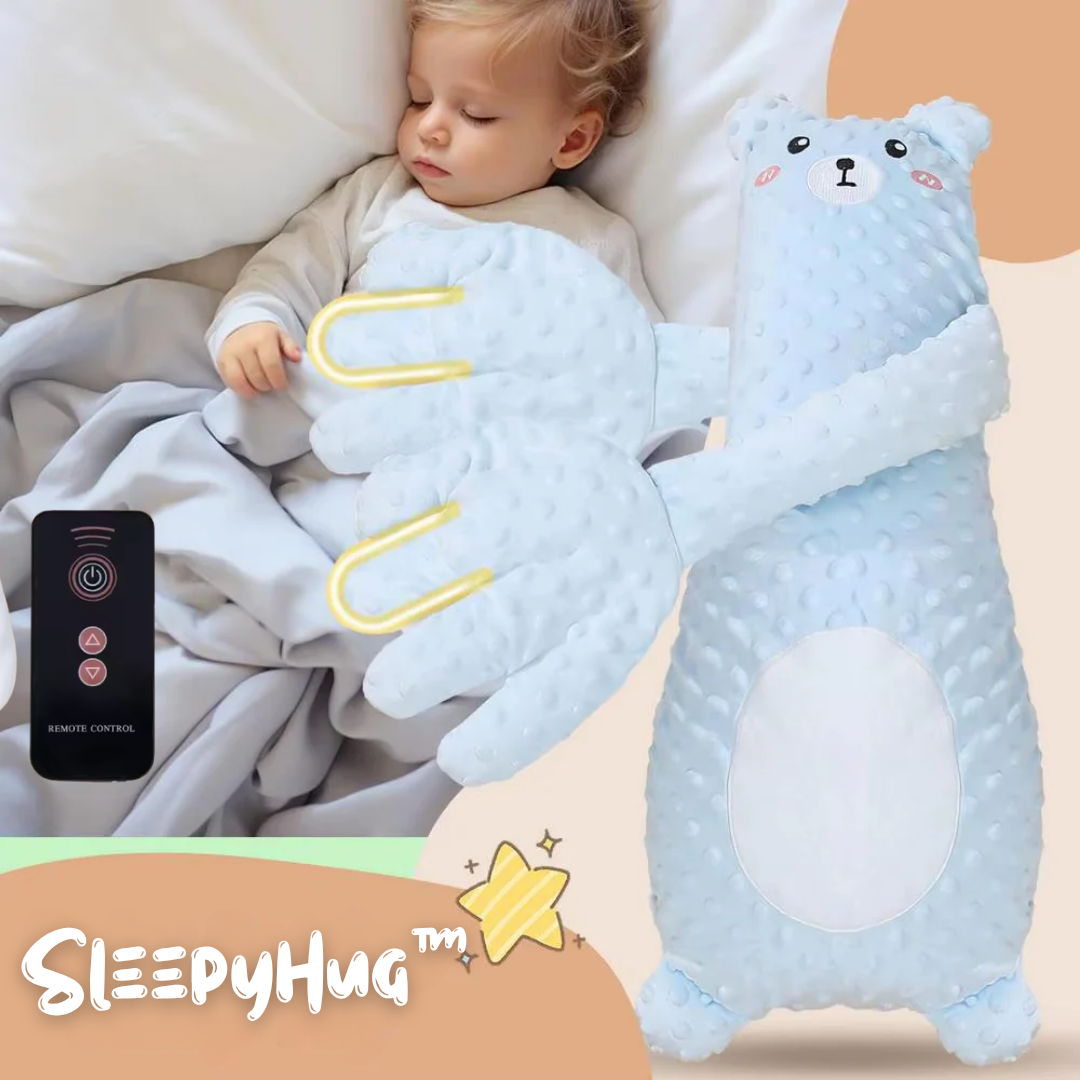 SleepyHug™ – Coussin apaisant d’aide au sommeil pour bébé pour des nuits douces [50 % de réduction]