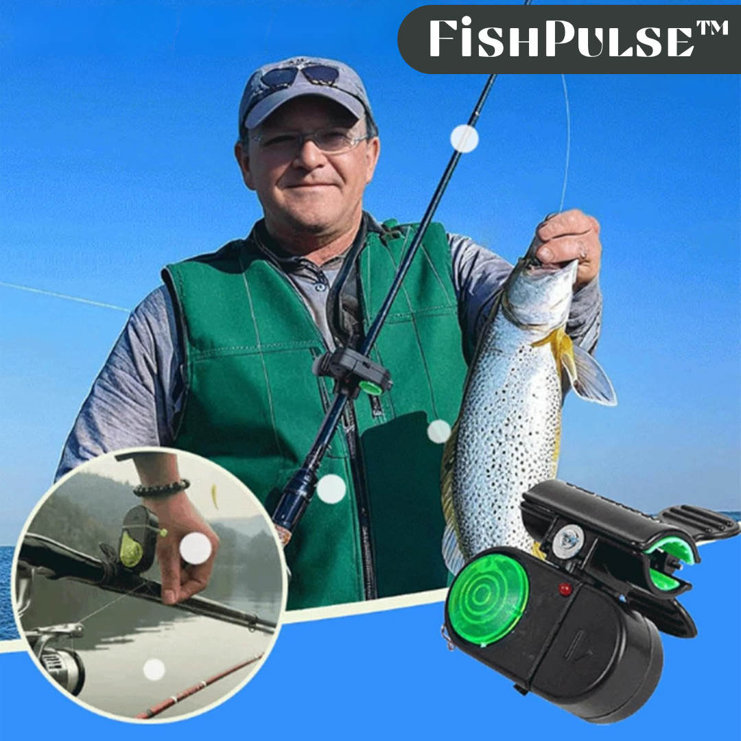 FishPulse™ – Alarme de pêche à LED pour une pratique sûre et précise [50 % de réduction]