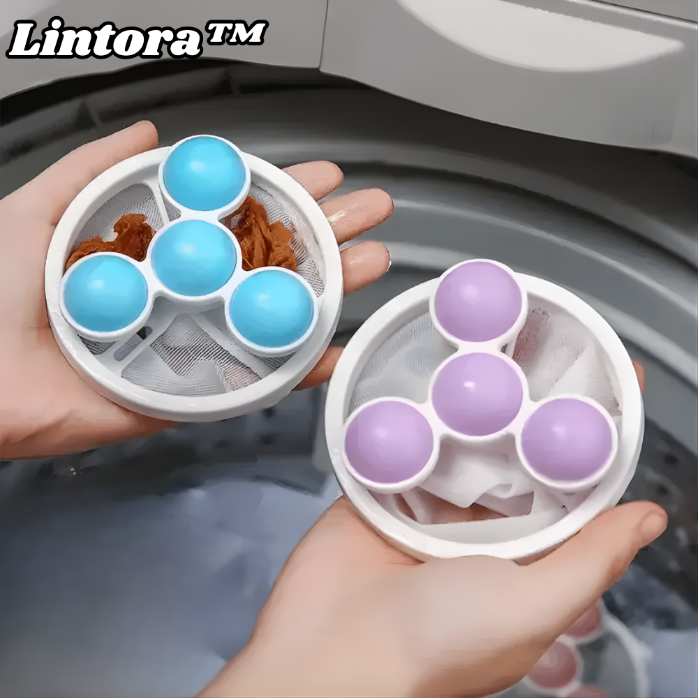 Attrape-peluches flottant pour machine à laver – Filet réutilisable