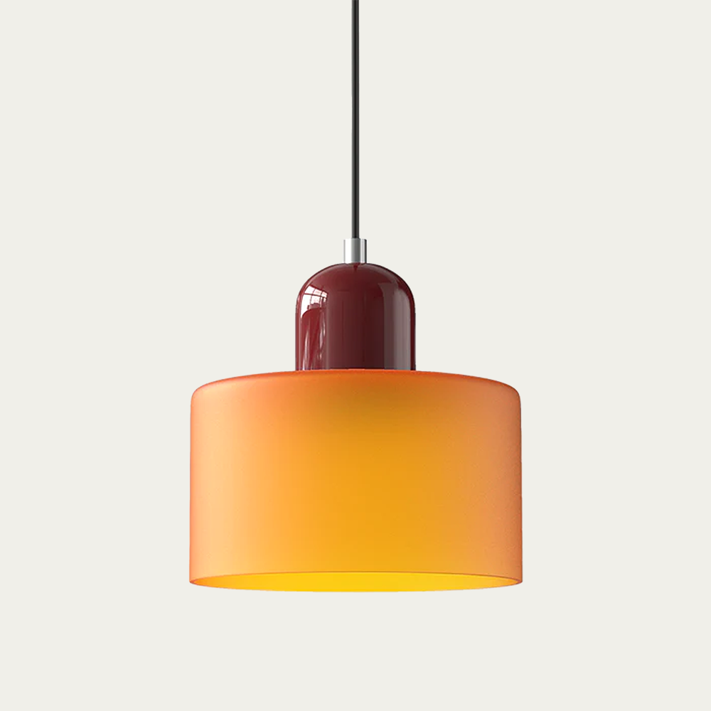 Petite suspension en verre – luminaire élégant pour intérieurs