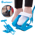 Enfile-chaussettes ergonomique avec chausse-pied intégré