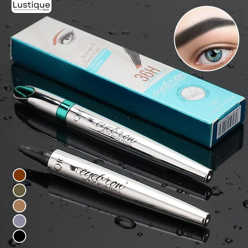 Crayon à Sourcils Waterproof Effet Microblading 3D – Longue Tenue