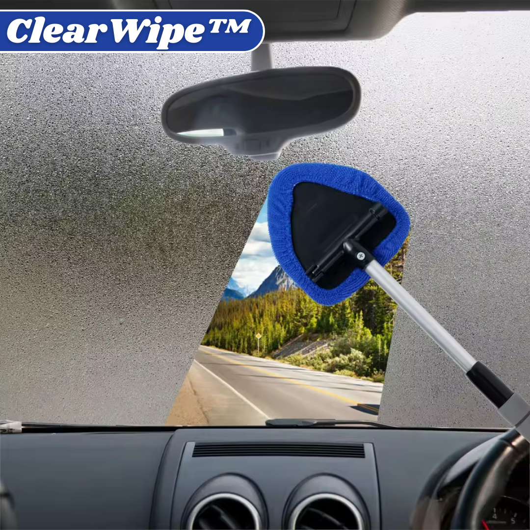 ClearWipe™ – Nettoyeur de Vitres Rotatif à 180° pour une Propreté Sans Traces [50 % de Réduction]