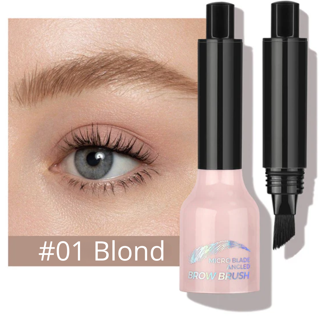 Crayon Gel pour Sourcils avec Pinceau Angulaire – Définition Précise et Longue