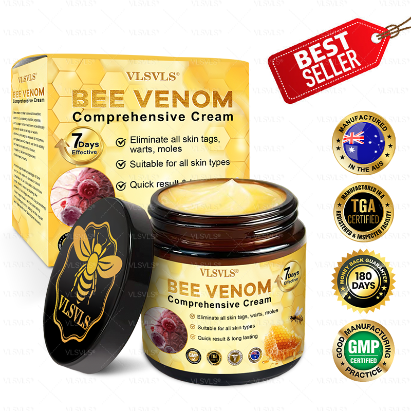 AgeGlow™ – Crème raffermissante anti-âge aux peptides de venin d’abeille [1 + 1 Gratuit]