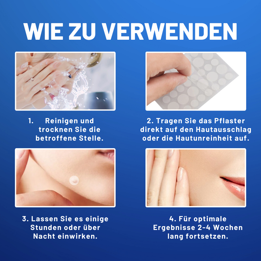 SkinPatch™ – Traitement indolore et non invasif pour une peau visiblement claire et saine [1 + 1 Gratuit]