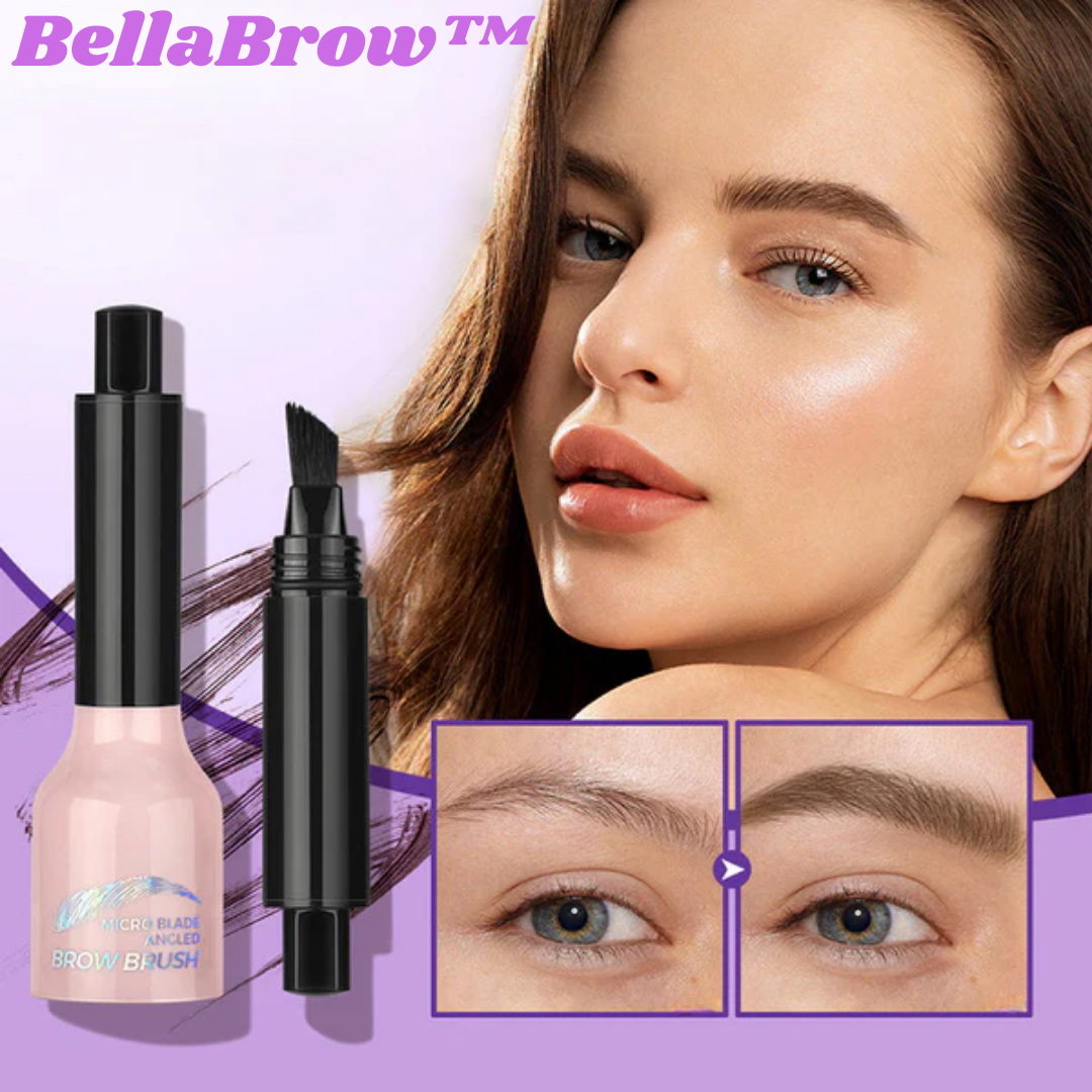 Crayon Gel pour Sourcils avec Pinceau Angulaire – Définition Précise et Longue
