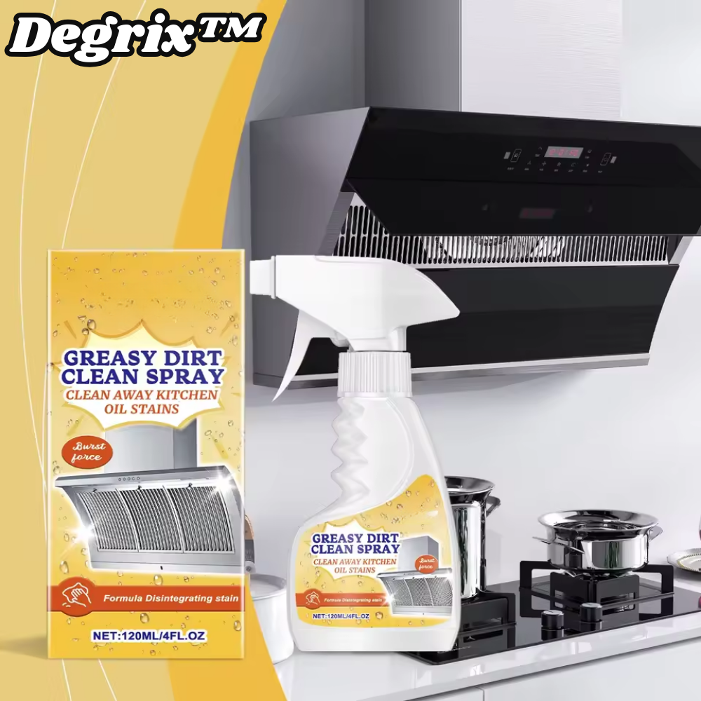 Spray Dégraissant Cuisine – Nettoyage en Profondeur des Graisses
