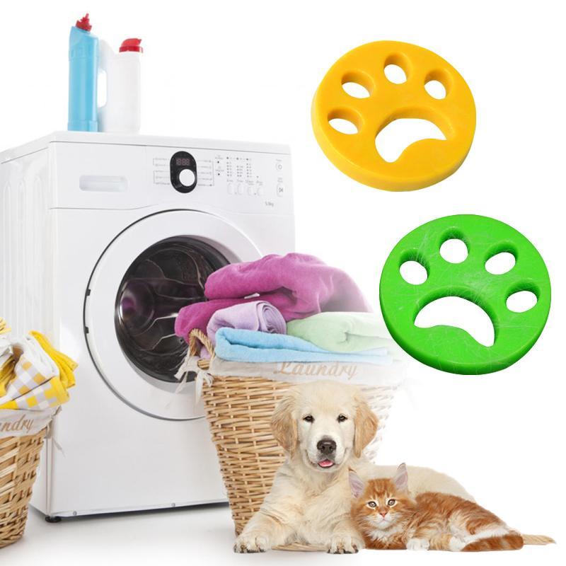Attrape-poils en silicone pour machine à laver et sèche-linge – Lot de 4