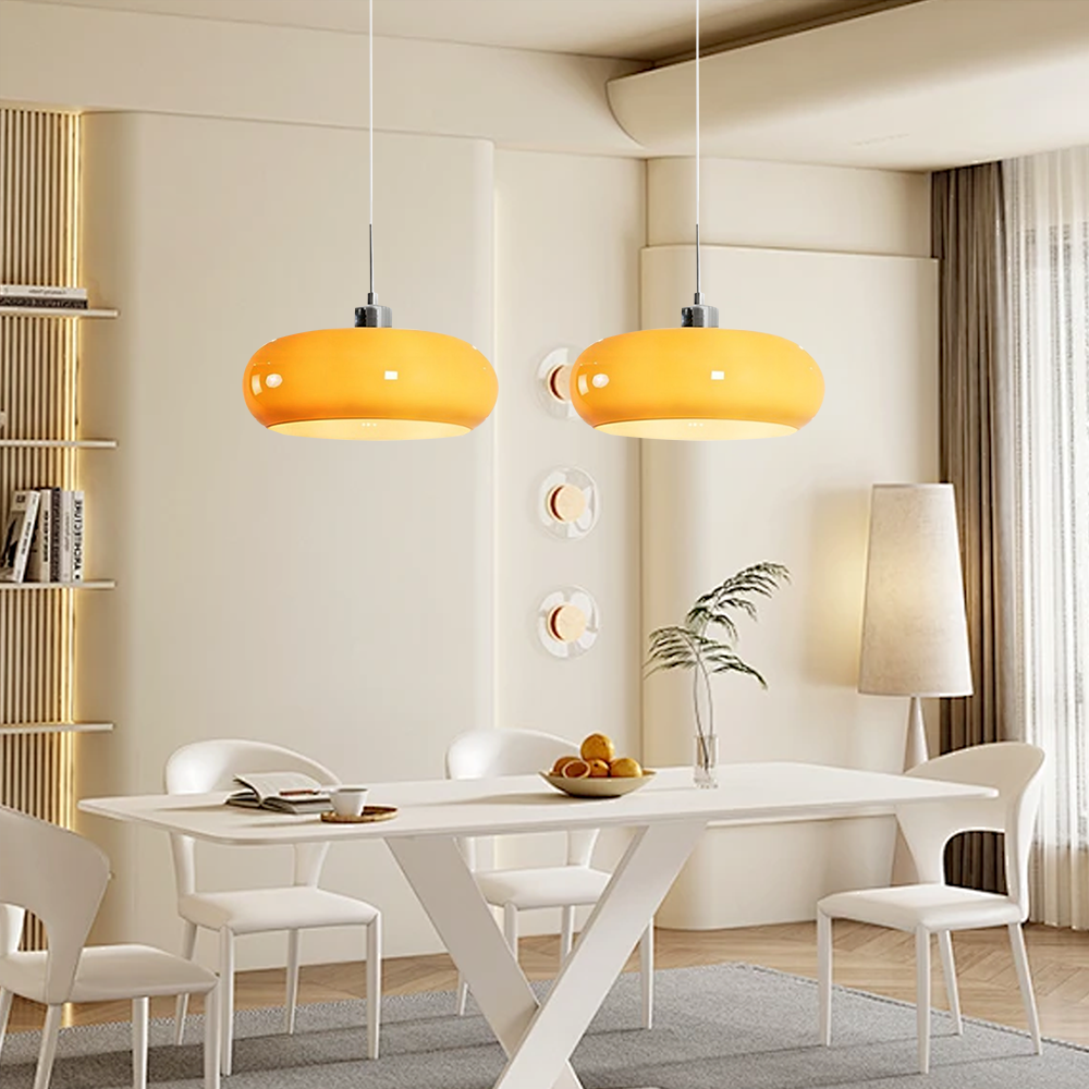 Suspension en verre style Nordic Bauhaus pour chaque pièce