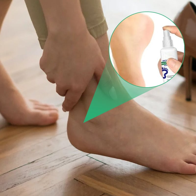 Spray Hydratant pour Pieds Secs & Antimicrobien – Soin Quotidien