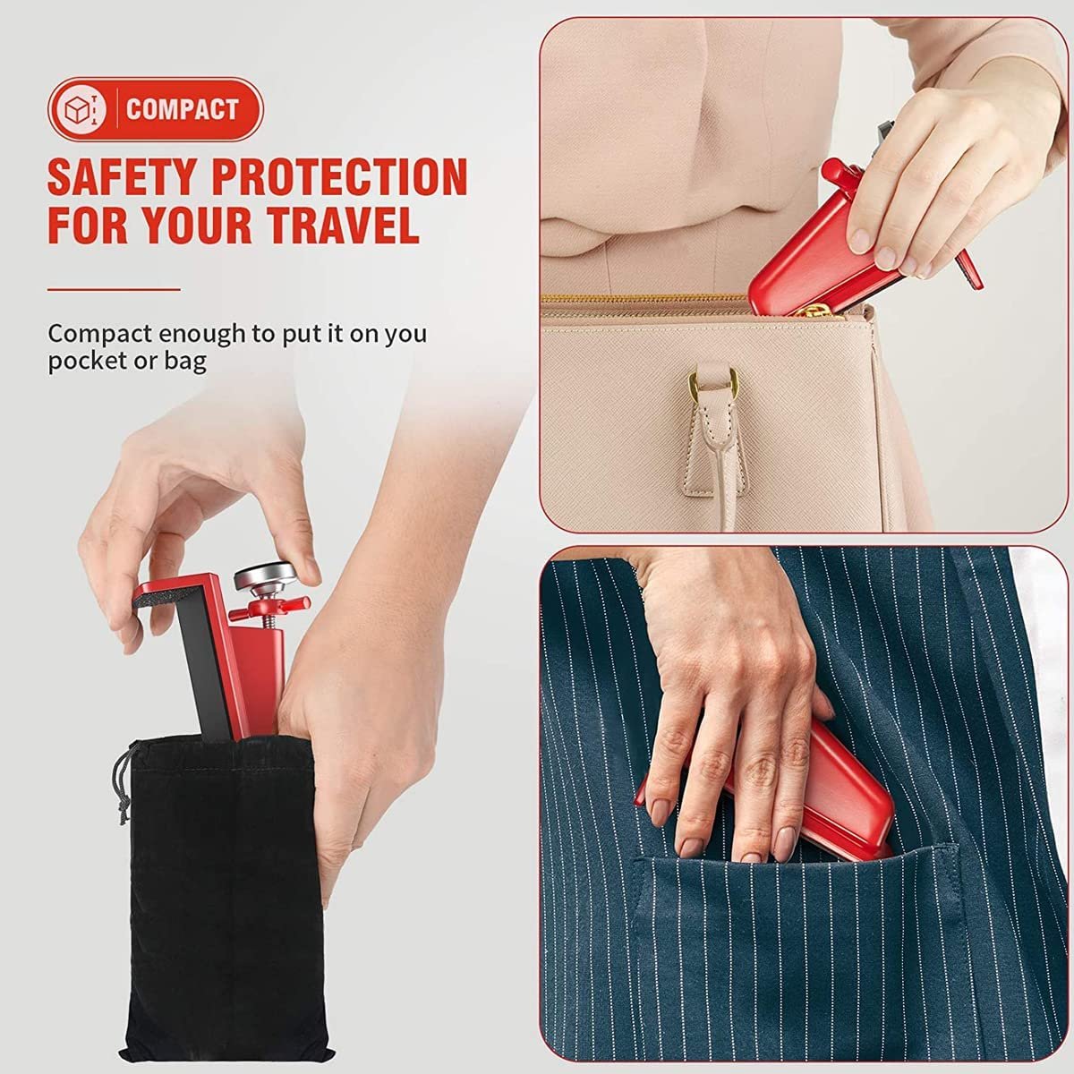 DoorGuard™ – Verrouillage rapide pour une protection complète [50 % de réduction]