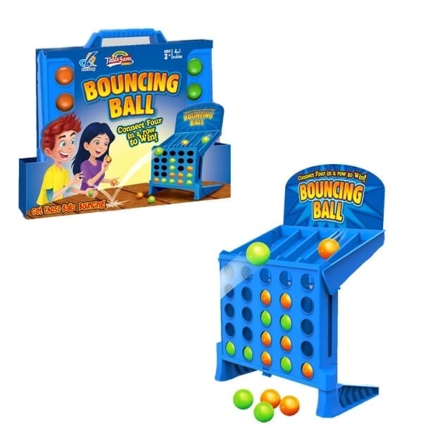 Jeu de Rebond Connect 4 – Réflexes et Concentration pour Toute la Famille