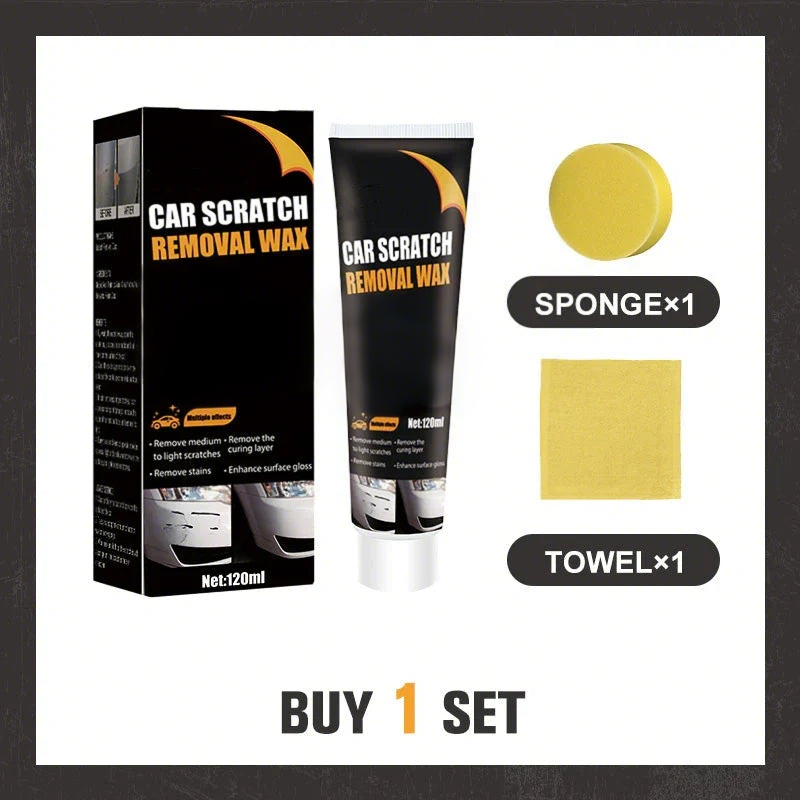 Pâte de Réparation pour Rayures de Carrosserie – Kit Complet