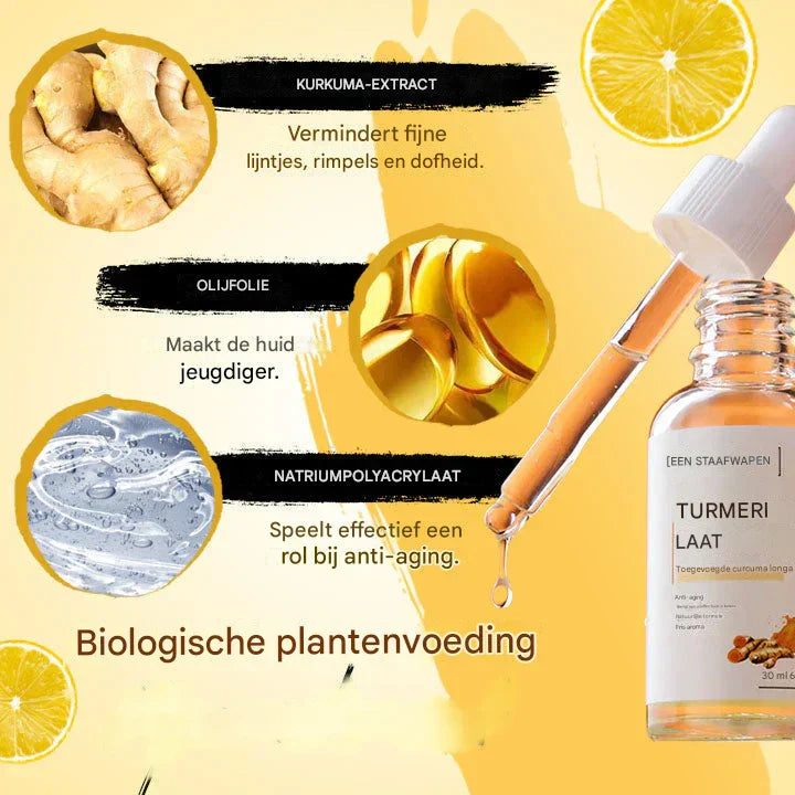 GlowTurmeric™ – Éliminez les Taches Foncées grâce à ce Sérum Puissant [1 + 1 Gratuit]