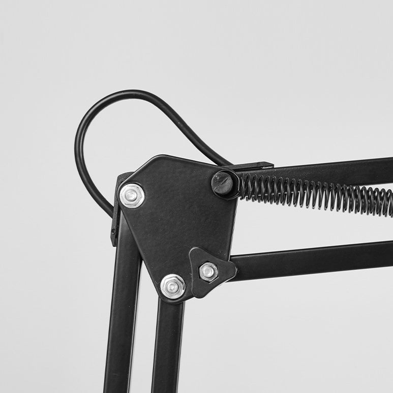 Lampe de bureau à bras réglable avec pince de fixation
