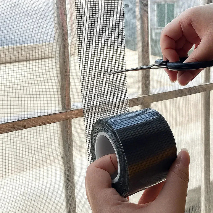 Patch de Réparation pour Moustiquaire en Fibre de Verre – Fenêtres et Portes