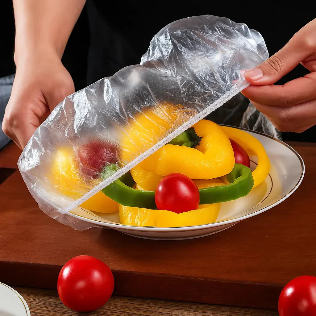 FreshCover™ – Couvercles de Protection Élastiques pour Aliments [50% de Réduction]
