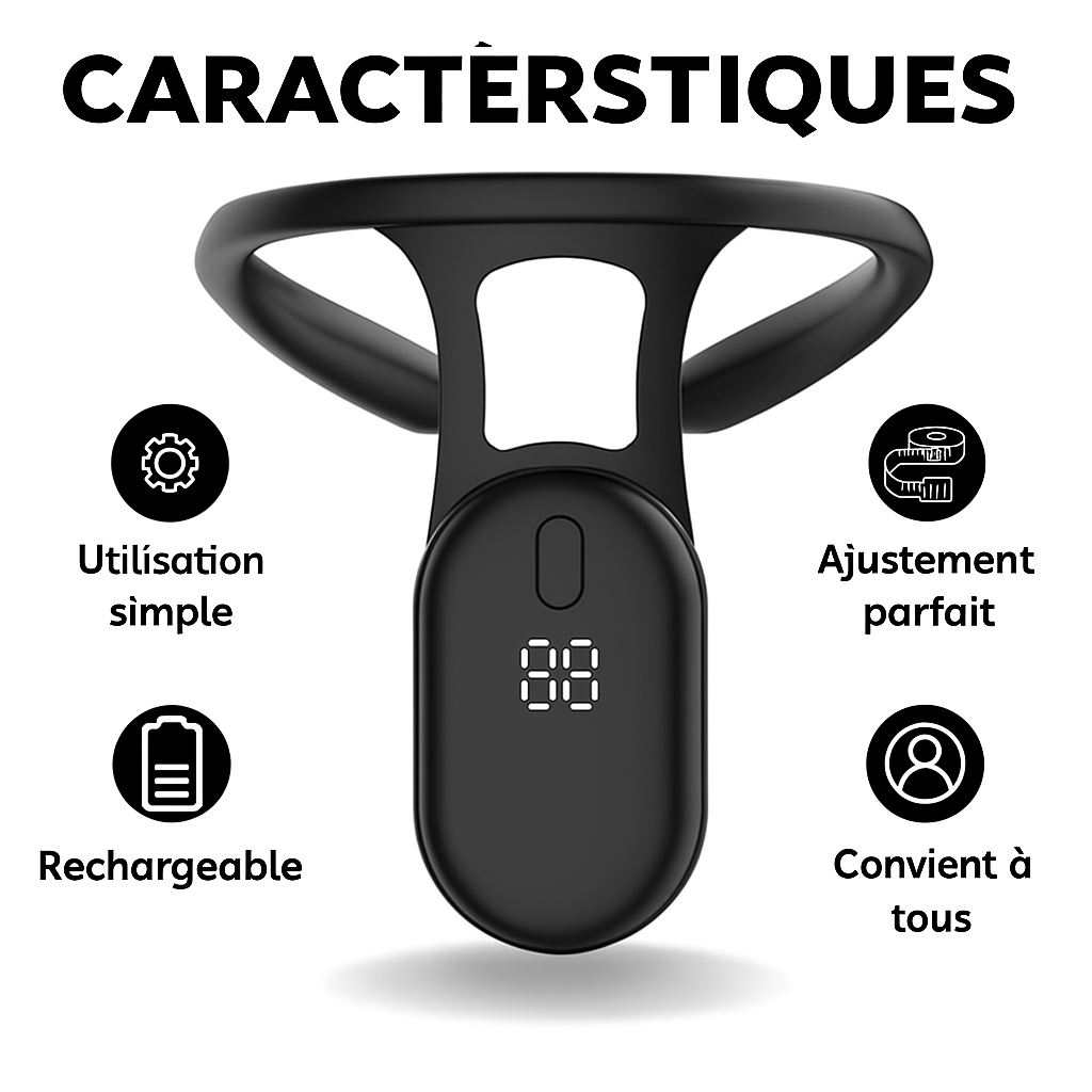 Appareil de Massage Cervical Sans Fil pour Nuque, Épaules et Dos