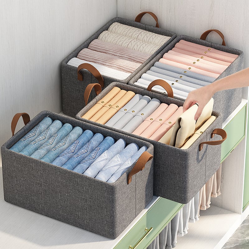 FoldBox™ – Armoire textile pliable pour rangement et gain de place [50 % de réduction]