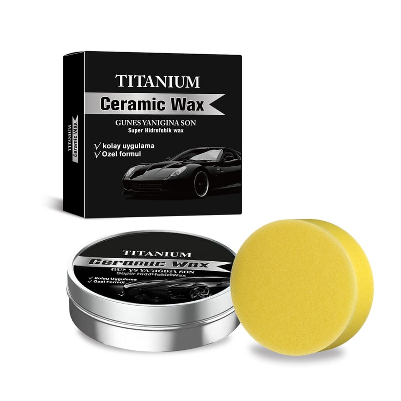 Cire Céramique Titane pour Voiture – Protection et Brillance Longue Durée