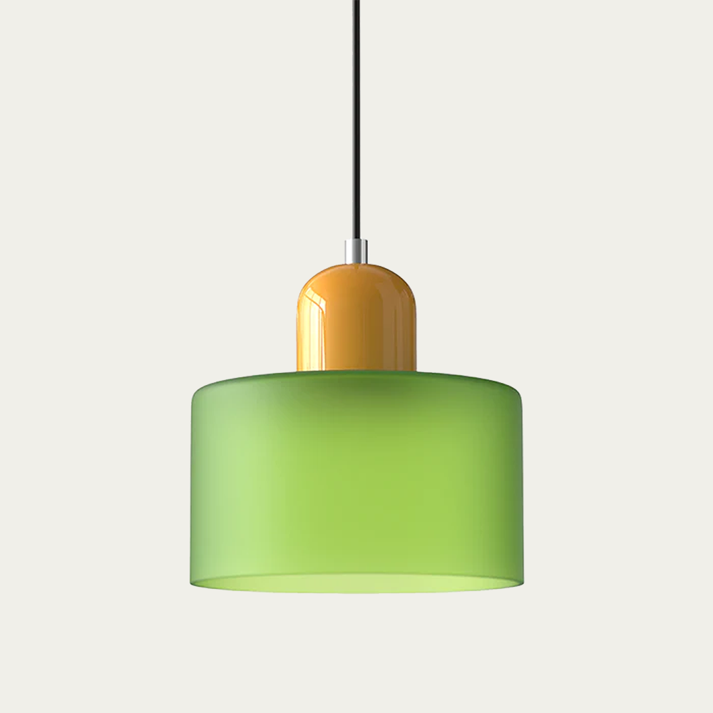 Petite suspension en verre – luminaire élégant pour intérieurs