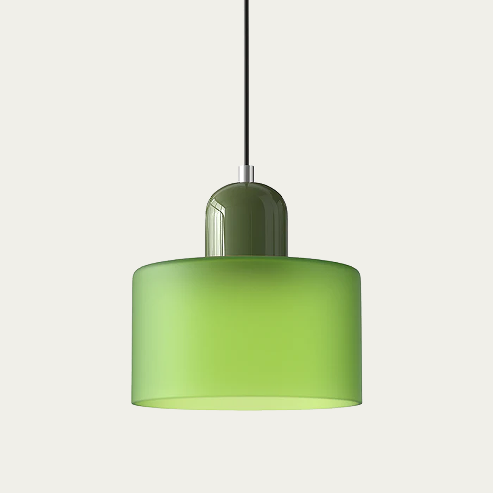 Petite suspension en verre – luminaire élégant pour intérieurs