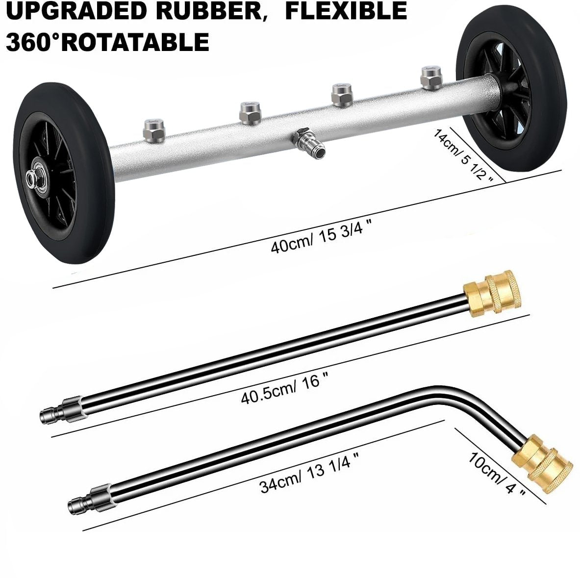 TurboSauber™ – Élimination de la saleté puissante et sans effort [50 % de réduction]