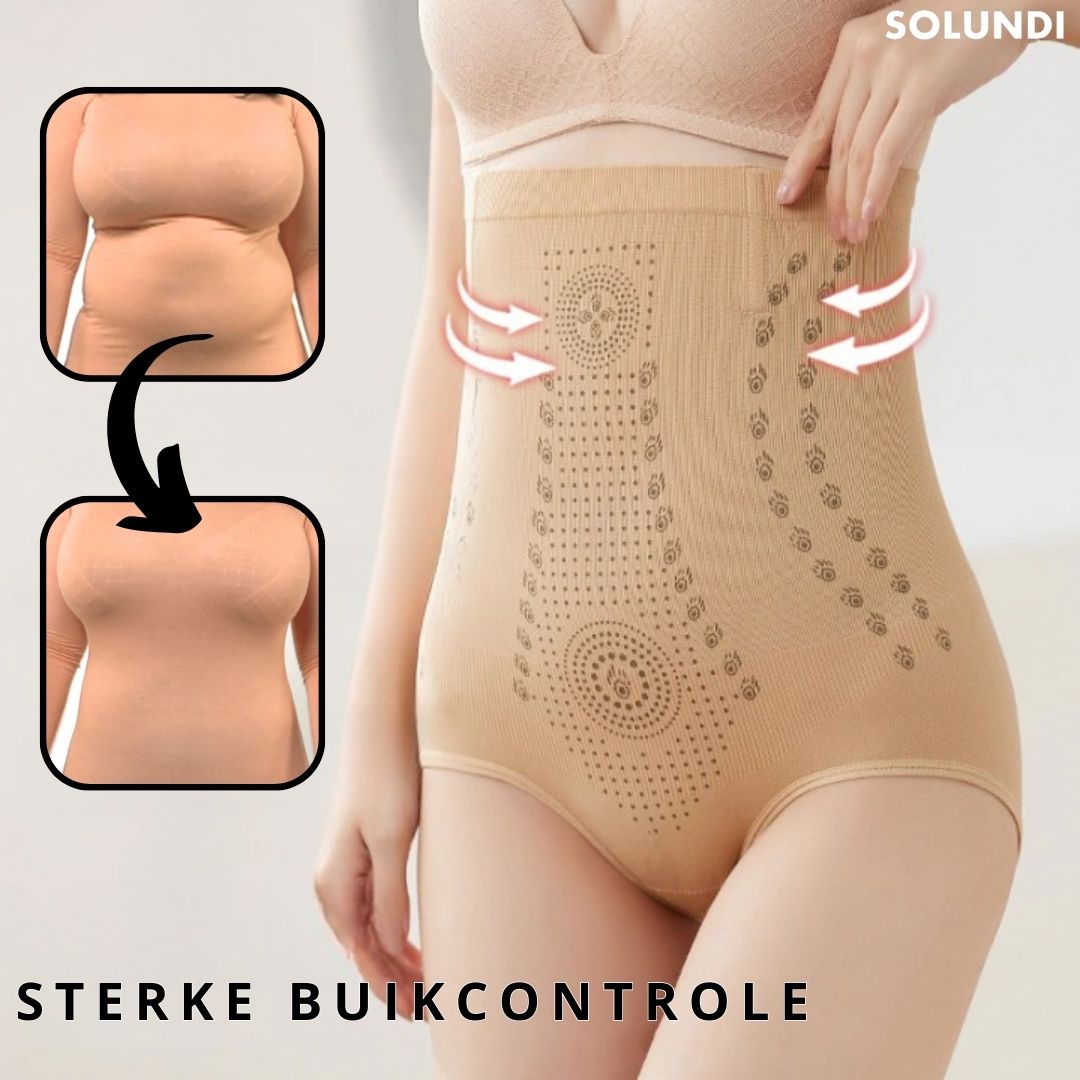 Ceinture de taille thermo-active ionique pour femme – Sport et quotidien