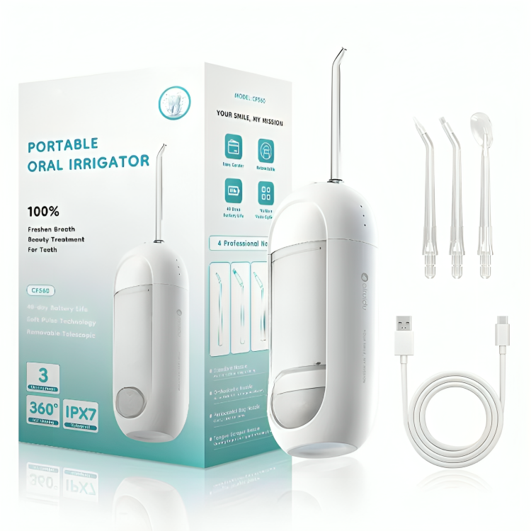 FlossJet™ – Des dents éclatantes de propreté en quelques secondes [50 % de réduction]