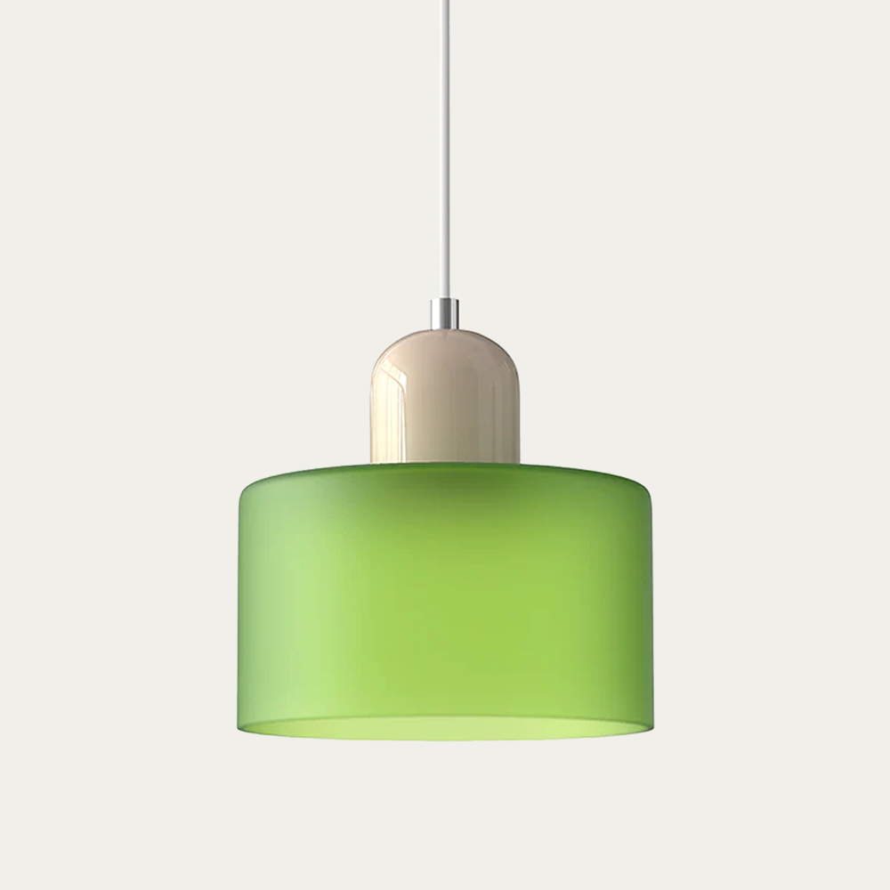 Petite suspension en verre – luminaire élégant pour intérieurs