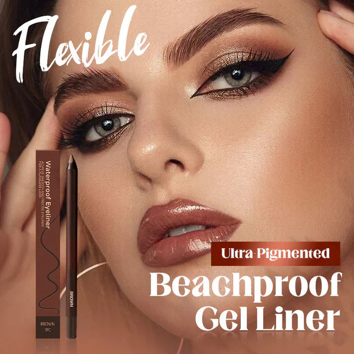Eye-liner Gel Waterproof Longue Tenue – Pigmentation Intense