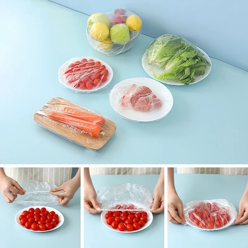 FreshCover™ – Couvercles de Protection Élastiques pour Aliments [50% de Réduction]