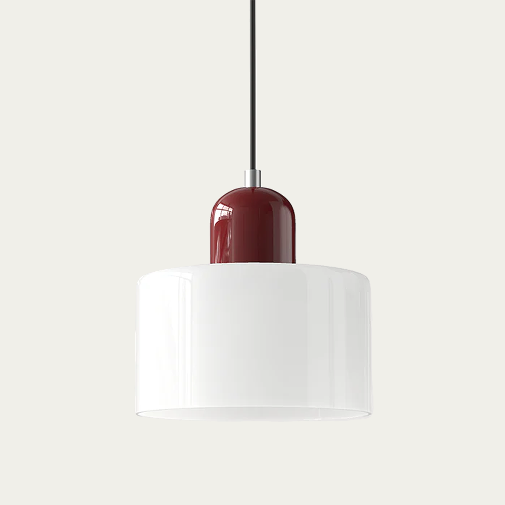 Petite suspension en verre – luminaire élégant pour intérieurs