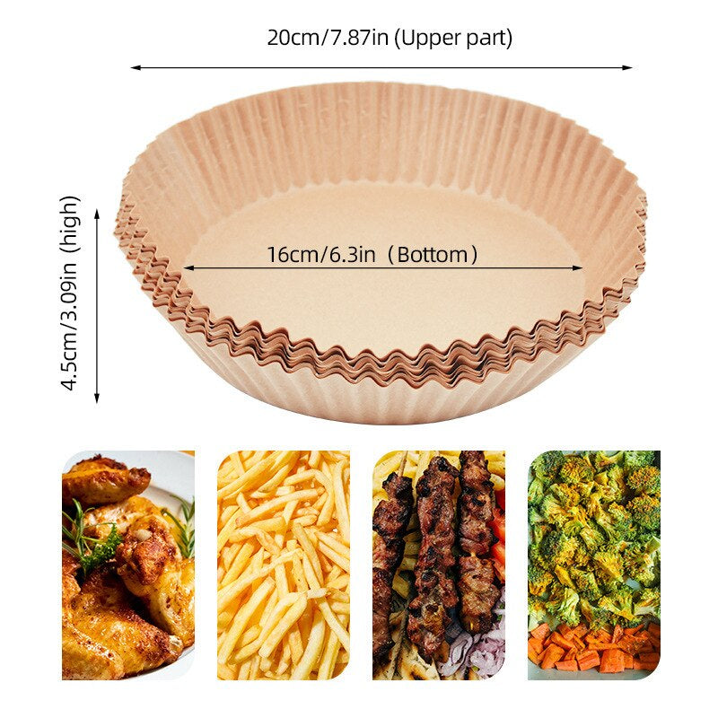 Inserts pour friteuse à air chaud – Film protecteur antiadhésif pour friteuses sans huile