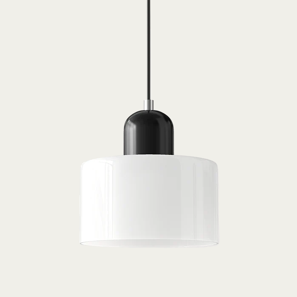 Petite suspension en verre – luminaire élégant pour intérieurs