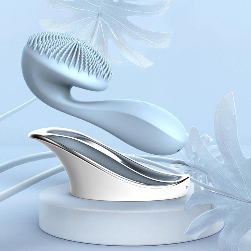 Appareil Nettoyant Visage Ultrasonique pour Nettoyage en Profondeur des Pores
