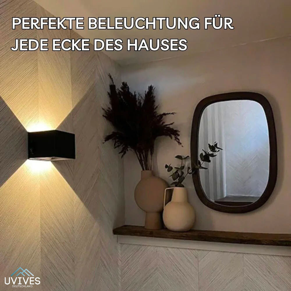 Applique Murale LED Sans Fil avec Capteur de Mouvement